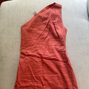 Linen Handmade mini dress